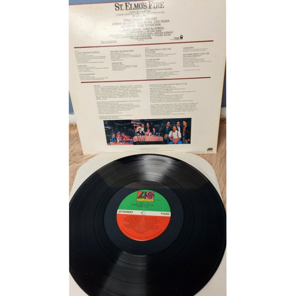 VTG 1985 ST. ELMO'S FIRE ORIGINAL MOTION PICTURE SOUNDTRACK - Picture 3 of 4